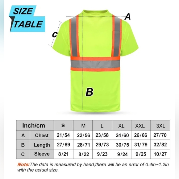 High Visibility Reflective Work Shirt Bundle - Picture 4 of 5